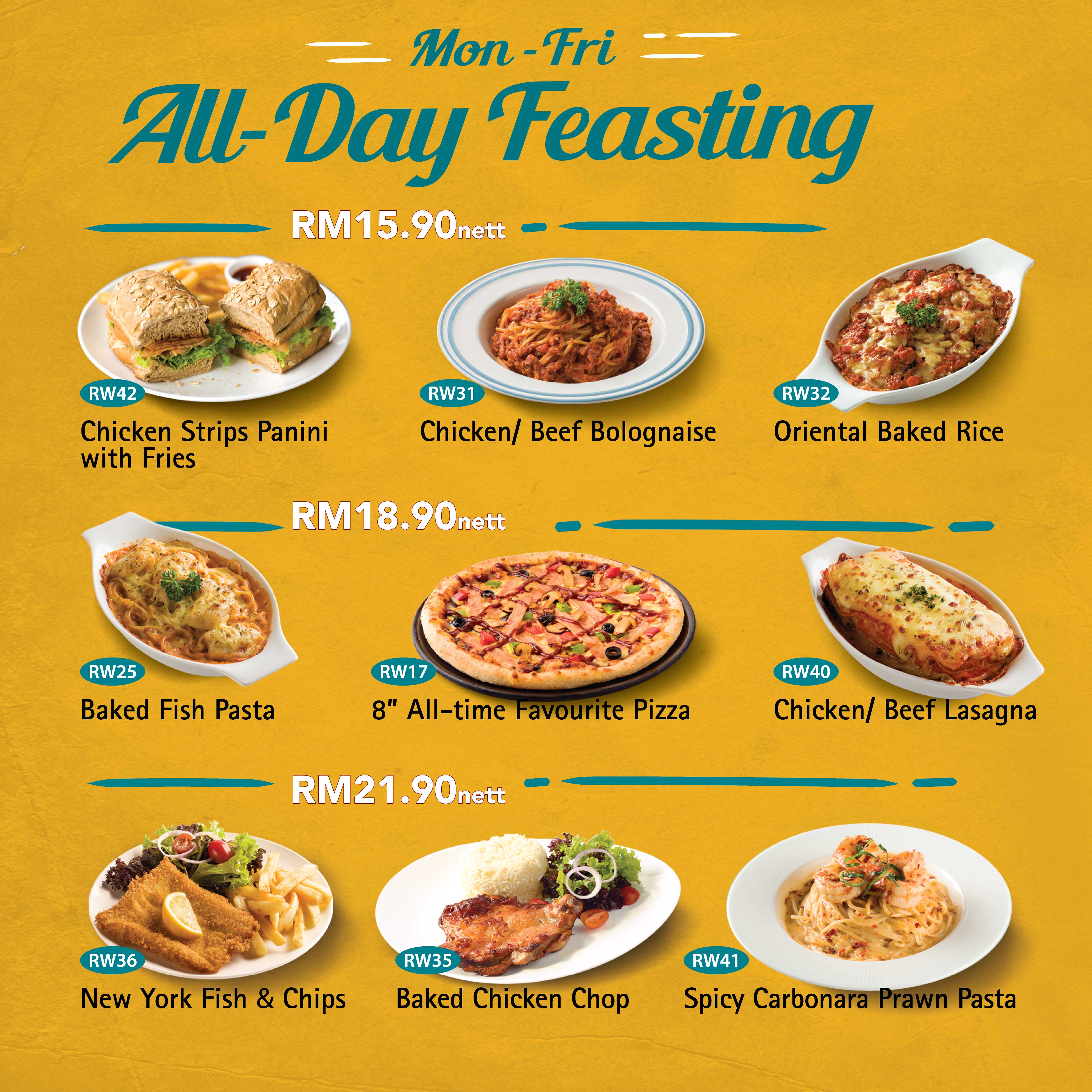 Weekday Special Weekday Special